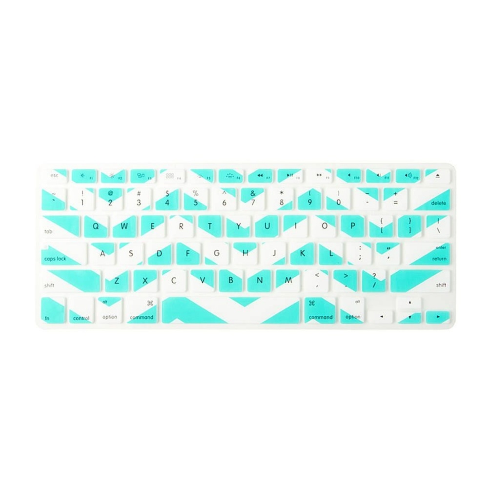 *Claires Mint/White Chevron MacBook Keyboard Cover